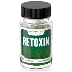 Retoxin dietary supplement bottle